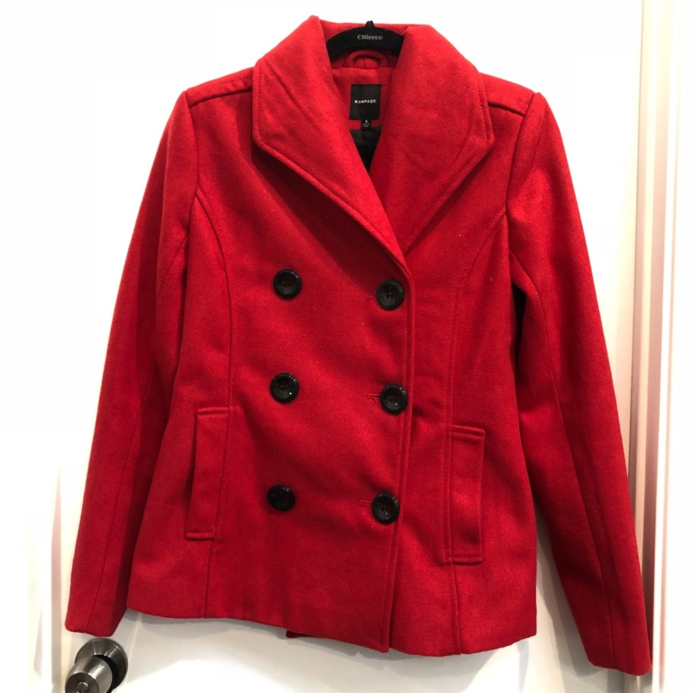 Red coat by Rampage